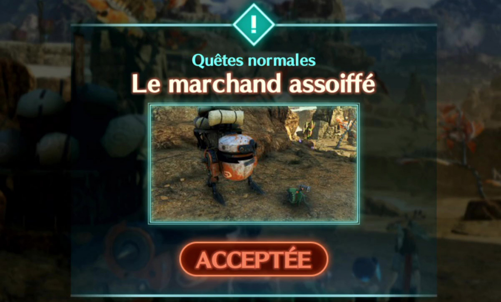 Le marchand assoiffé