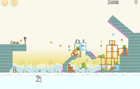 Angry Birds Danger Adove