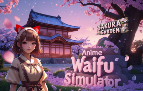 Anime Waifu Simulator: Sakura Garden