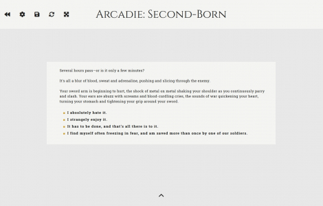 Arcadie: Second-Born