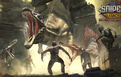Best Sniper Legacy: Dino Hunt & Shooter 3D