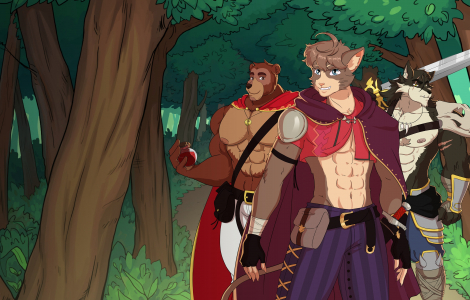 Burrow of the Fallen Bear: A Gay Furry Visual Novel PS4 & PS5