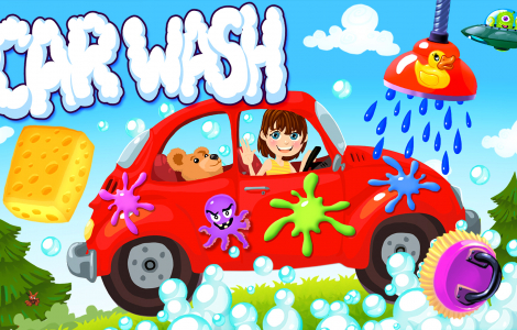 Car Wash - Jeu de garage de voitures et de camions pour les tout-petits et les enfants