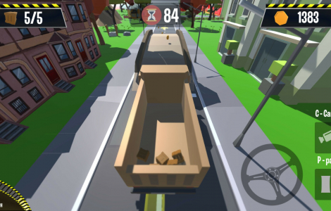Cargo Transportation: Low Poly