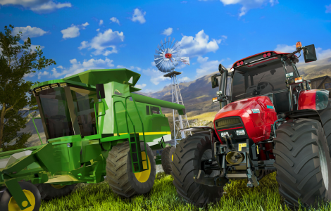 Farming Tractor Simulator 2023 : Drive Combine and Trucks