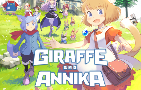 Giraffe and Annika