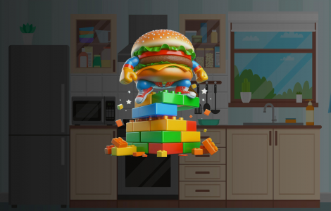The Jumping Burger Climb -