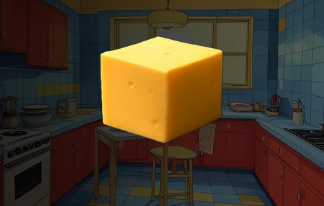 The Jumping Cheese Maze -