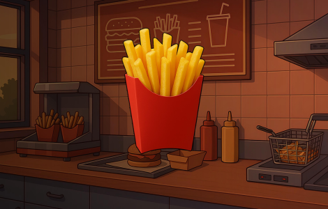 The Jumping Shaped Fries - 
