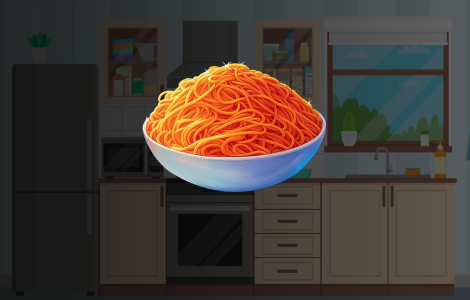 The Jumping Spaghetti -