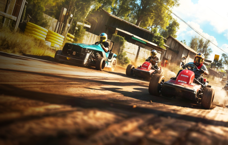 Lawn Mower Racing
