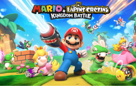 Mario + The Lapins Cretins Kingdom Battle 