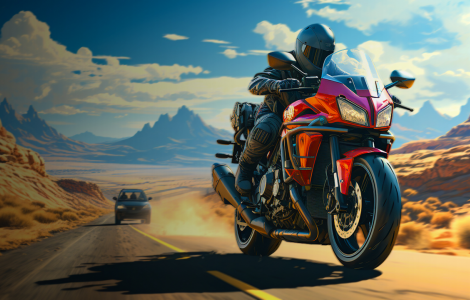 Moto Highway : Racing Speed Rush