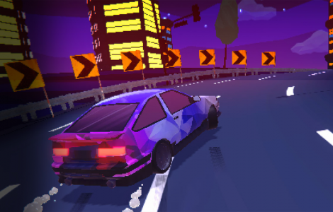 Pixel Retro Drift - Arcade Car Racing