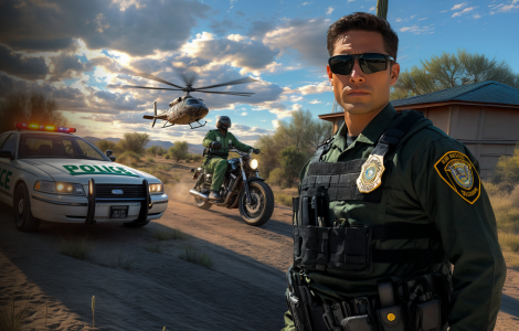 POLICE BORDER CONTRABAND PATROL