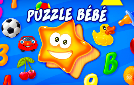 Puzzle Bébé - Premières Formes d'Apprentissage pour les Tout-Petits