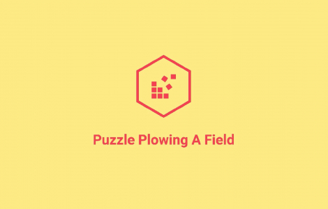 Puzzle Plowing A Field