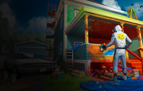 Spray Paint Simulator