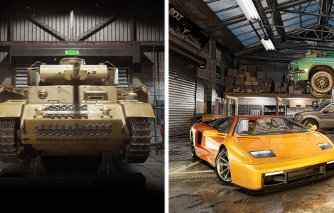 Tank Mechanic Simulator & Car Mechanic Simulator 2021