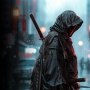 Cyberpunk Samurai