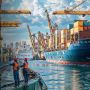 Port Logistics Simulator: Dockside Harbor Handling