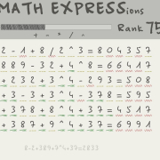 MATH EXPRESSions