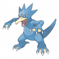 Golduck est de la famille de Golduck