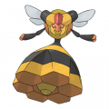 Vespiquen est de la famille de Combee