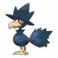 Murkrow est de la famille de Murkrow