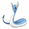 Dragonair est de la famille de Dragonite