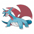 Salamence est de la famille de Shelgon