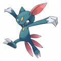 Sneasel est de la famille de Weavile