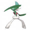 Gallade est de la famille de Ralts