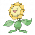 Sunflora est de la famille de Sunkern