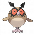 Hoothoot est de la famille de Noarfang