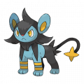 Luxio est de la famille de Lixy