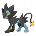 Luxray est de la famille de Luxray