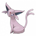 Espeon est de la famille de Eevee