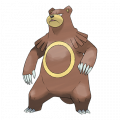 Ursaring est de la famille de Teddiursa