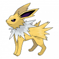 Jolteon est de la famille de Eevee