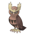 Noarfang est de la famille de Hoothoot