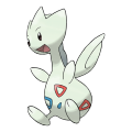 Togetic est de la famille de Togepi