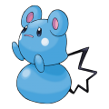 Azurill est de la famille de Azumarill