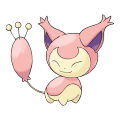 Skitty est de la famille de Delcatty