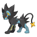 Luxray est de la famille de Luxio