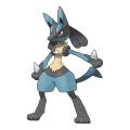 Lucario est de la famille de Lucario