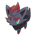 Zorua est de la famille de Zoroark