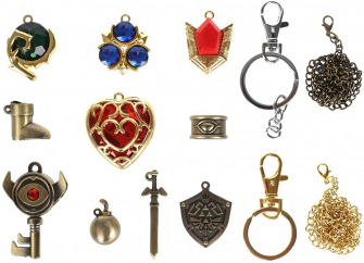 Boîte à bijoux avec 9 pendentifs