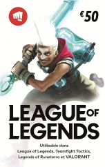 Carte cadeau League of Legends