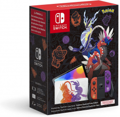 Nintendo Switch Oled Pokemon Ecarlate et Violet